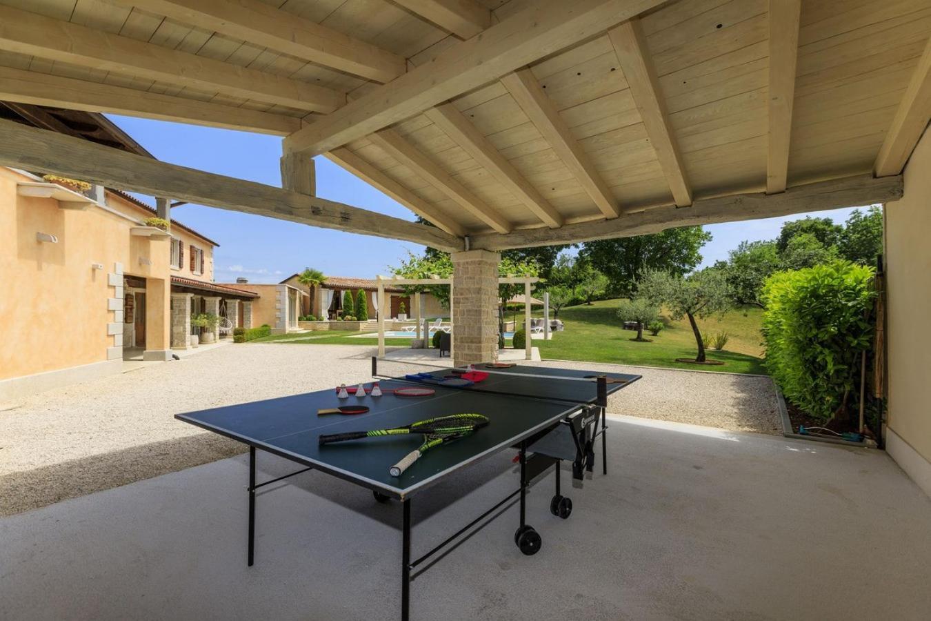 Villa Viscum In Central Istria For 8 Persons With Large Garden - Pet Friendly Pazin Kültér fotó